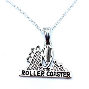 Roller Coaster Necklace May Be Personalized